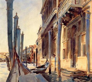 約翰 辛格 薩金特 Grand Canal, Venice